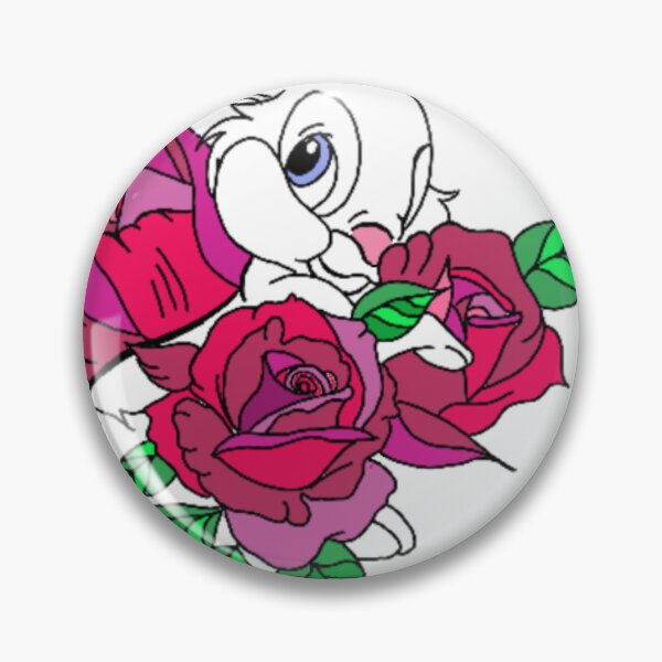 Item preview, Bunny in roses designed and sold by juegossilencio.
