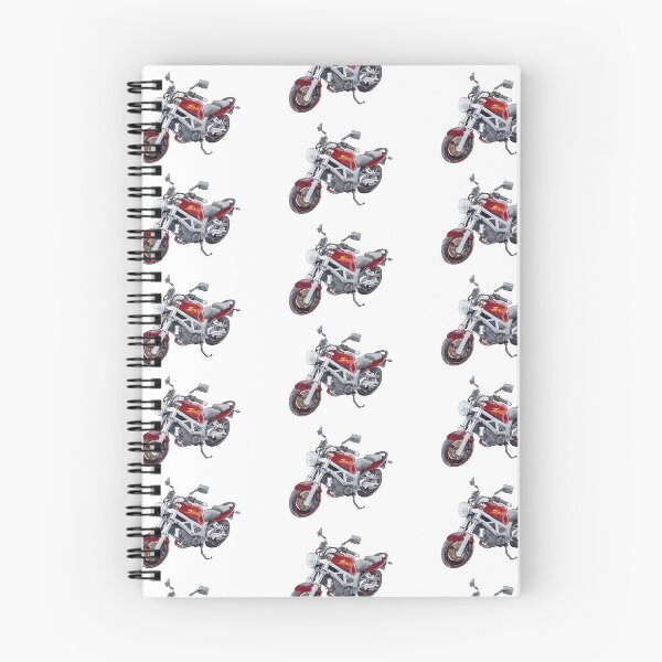 Item preview, Red Suziki SV650 motorcycle in watercolor designed and sold by Astrofruechtle.