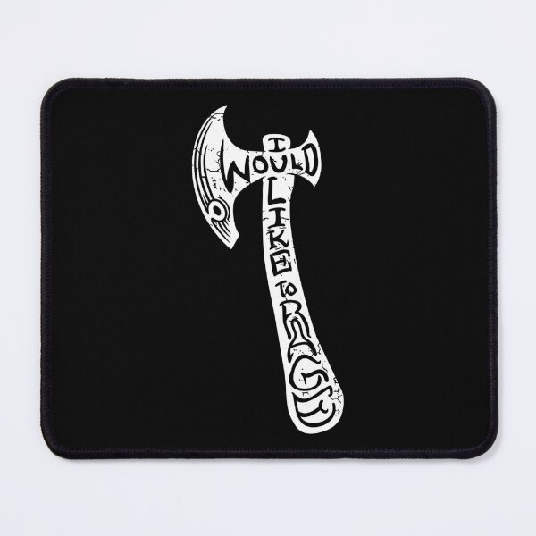 Item preview, I Would Like To Rage - (White) designed and sold by RoleplayRealm.