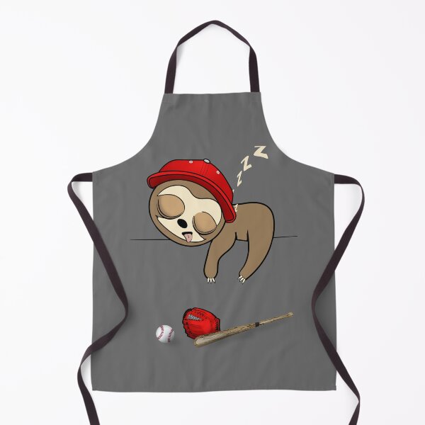 Item preview, Sleepy baseball sloth designed and sold by TipTopTapo.