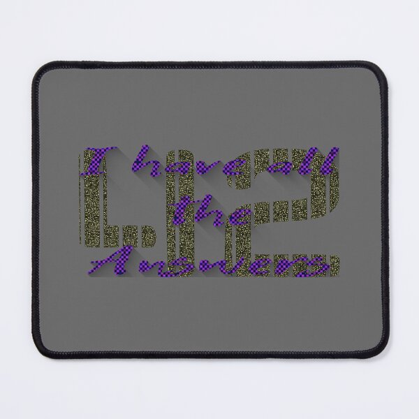 Item preview, Art - Homage to Hitchicker Guide - 42 - Nerd humour designed and sold by Eejee-SK.