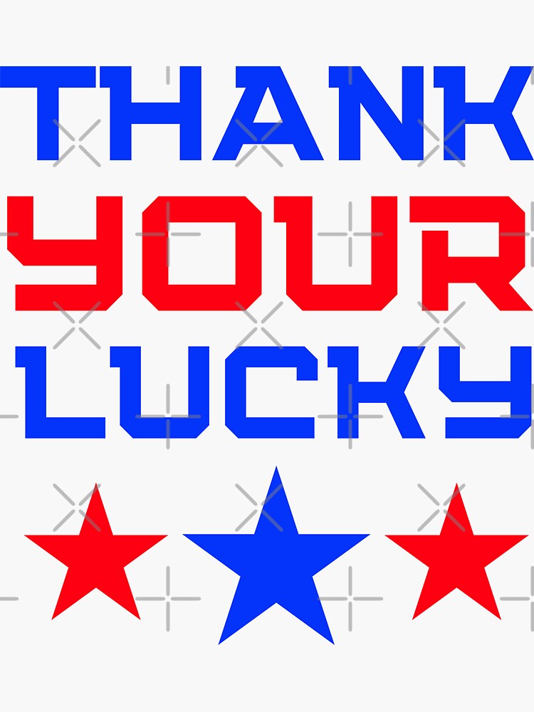 thank-your-lucky-stars-star-sticker-for-sale-by-jojne-redbubble