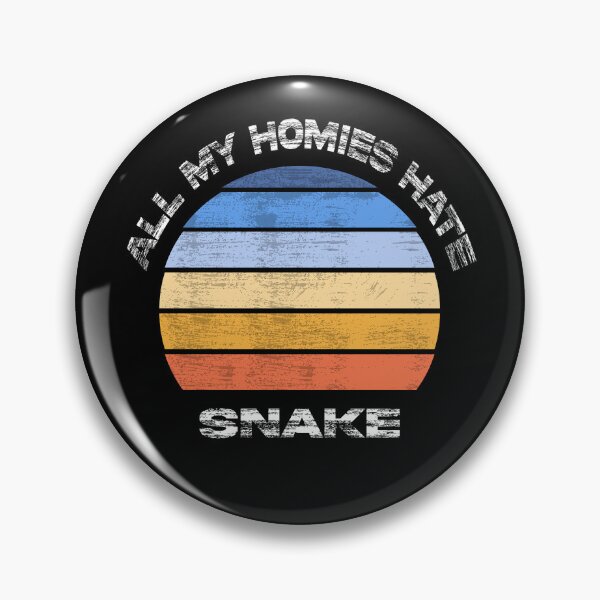 Item preview, All my homies hate snake cool retro sunset designed and sold by Ach B.