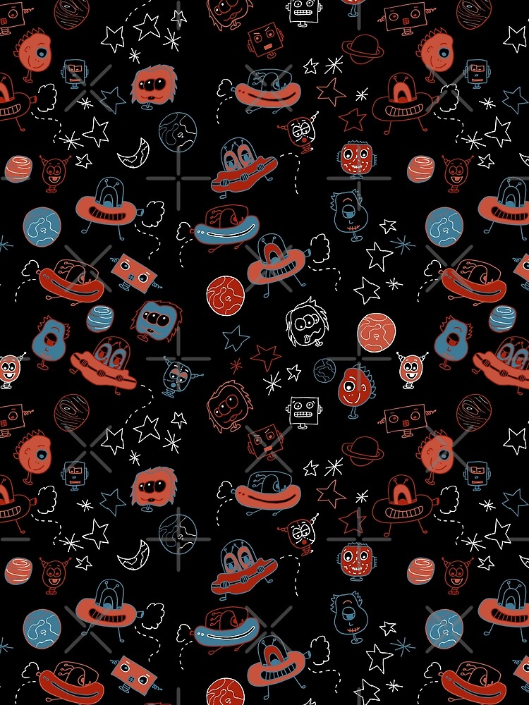 Thumbnail 5 of 5, Graphic T-Shirt, Feeling Alien? designed and sold by LilyBurgess.