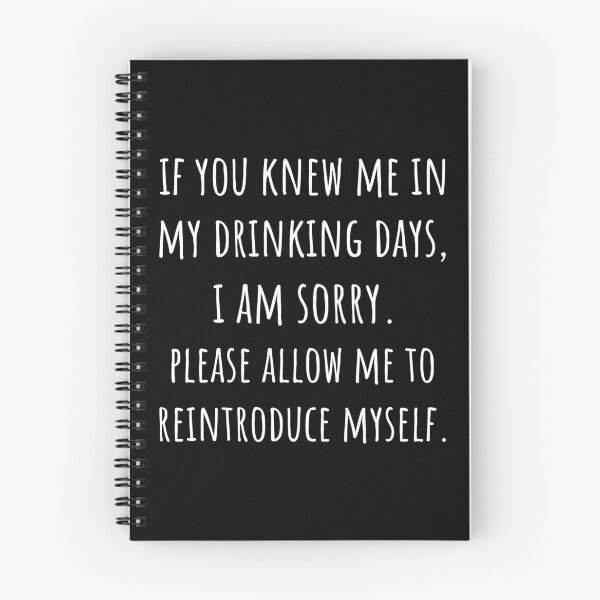 Item preview, Let Me Reintroduce Myself I - AA 12 Step Recovery Sobriety designed and sold by Lemon Pepper.