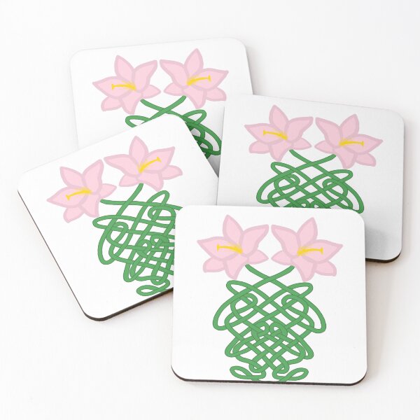 Item preview, Pink lily celtic knot  designed and sold by Audrey Beatrice.