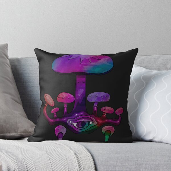 Item preview, Rainbow Mushroom Cluster With Eye - Trippy Mushrooms designed and sold by mikeymadness.