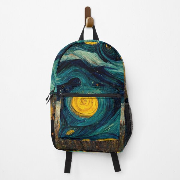 Aperçu de l'œuvre Peinture de Noël de Van Gogh Remake de la nuit étoilée créée et vendue par CandyDroidMerch.