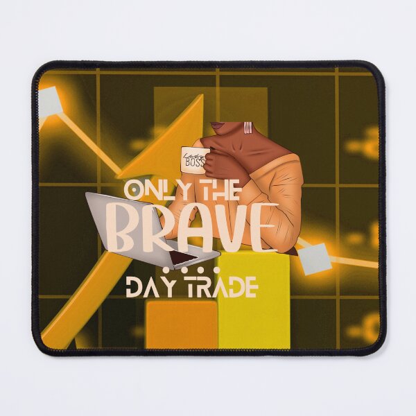 Item preview, Female Gift, Gift for traders, stock market, options, crypto, forex and day traders. Stock market bull, Gift for her, Only the brave day trade designed and sold by TradingTeesKids.