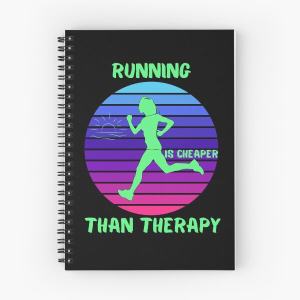 Item preview, Running is cheaper than therapy. Essential T-Shirt designed and sold by ConradoBullhead.