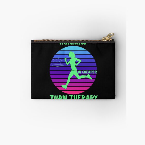 Item preview, Running is cheaper than therapy. Essential T-Shirt designed and sold by ConradoBullhead.