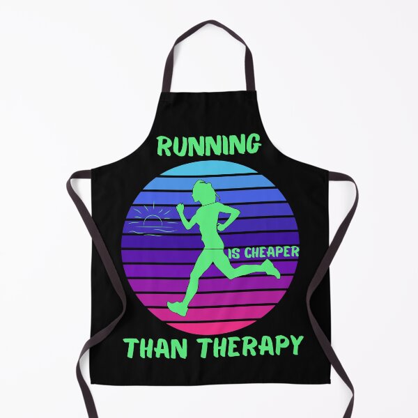 Item preview, Running is cheaper than therapy. Essential T-Shirt designed and sold by ConradoBullhead.