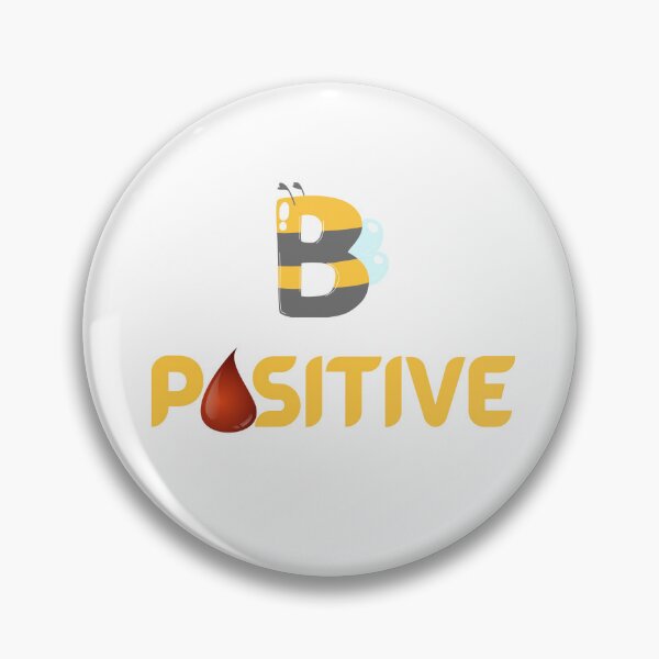 Item preview, B Positive-White Background  designed and sold by Trendi61.