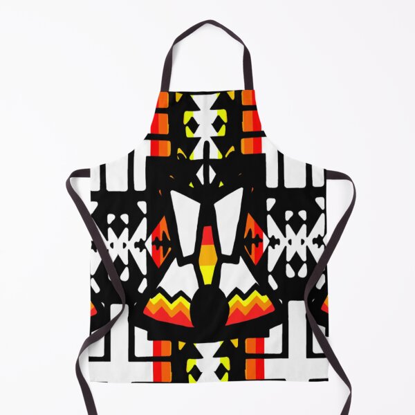 Item preview, Black / Fire Color / White Tipi Native Blanket Print designed and sold by JMWCD.