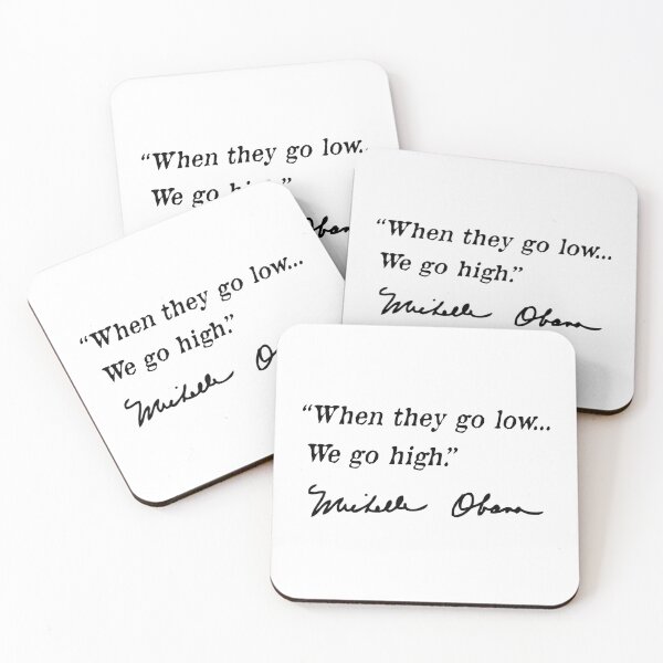 Item preview, cuando bajan, subimos - Michelle Obama (negro) designed and sold by Thelittlelord.