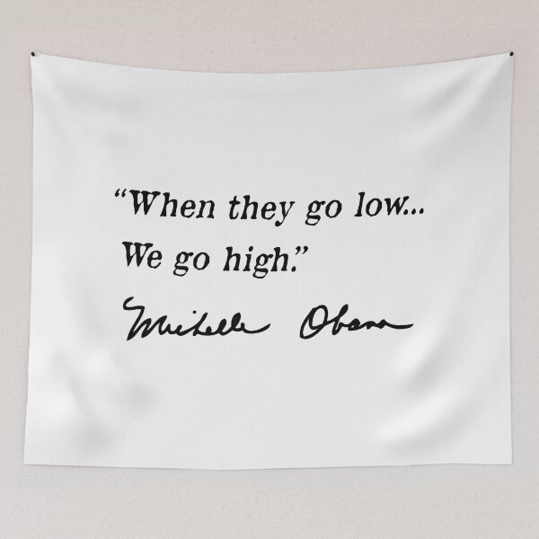Item preview, cuando bajan, subimos - Michelle Obama (negro) designed and sold by Thelittlelord.