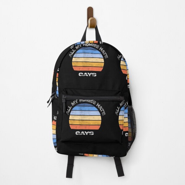 Item preview, All my homies hate gays cool retro sunset designed and sold by Ach B.