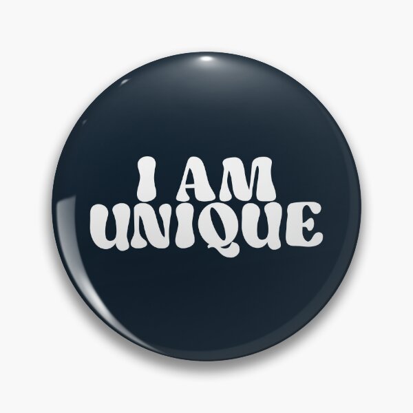 Item preview, Self Motivation - Positive Saying - Positive Affirmation- I am Unique designed and sold by typoinspired.