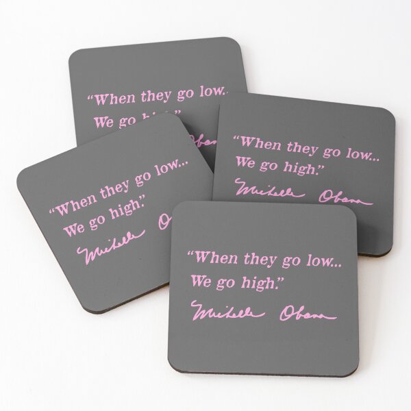 Item preview, cuando bajan, subimos - Michelle Obama (rosa) designed and sold by Thelittlelord.
