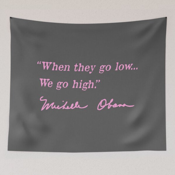 Item preview, cuando bajan, subimos - Michelle Obama (rosa) designed and sold by Thelittlelord.