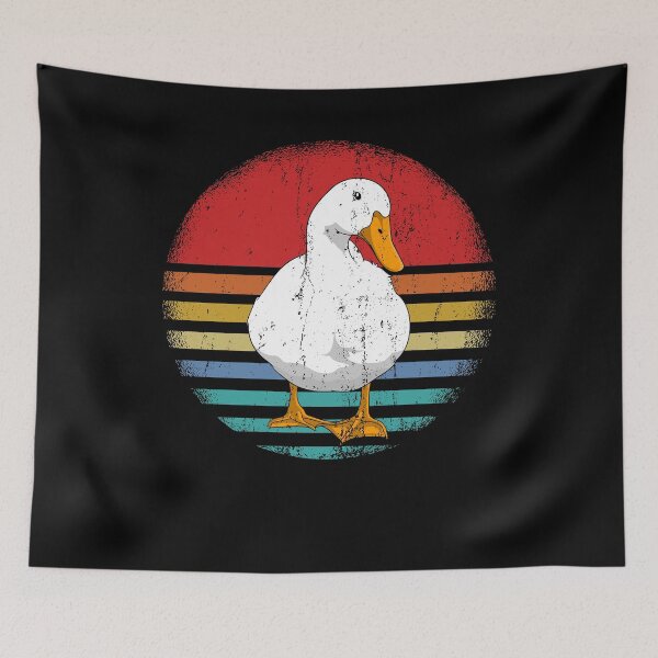 Item preview, Retro Vintage Duck - Duck lover designed and sold by Ibu83.