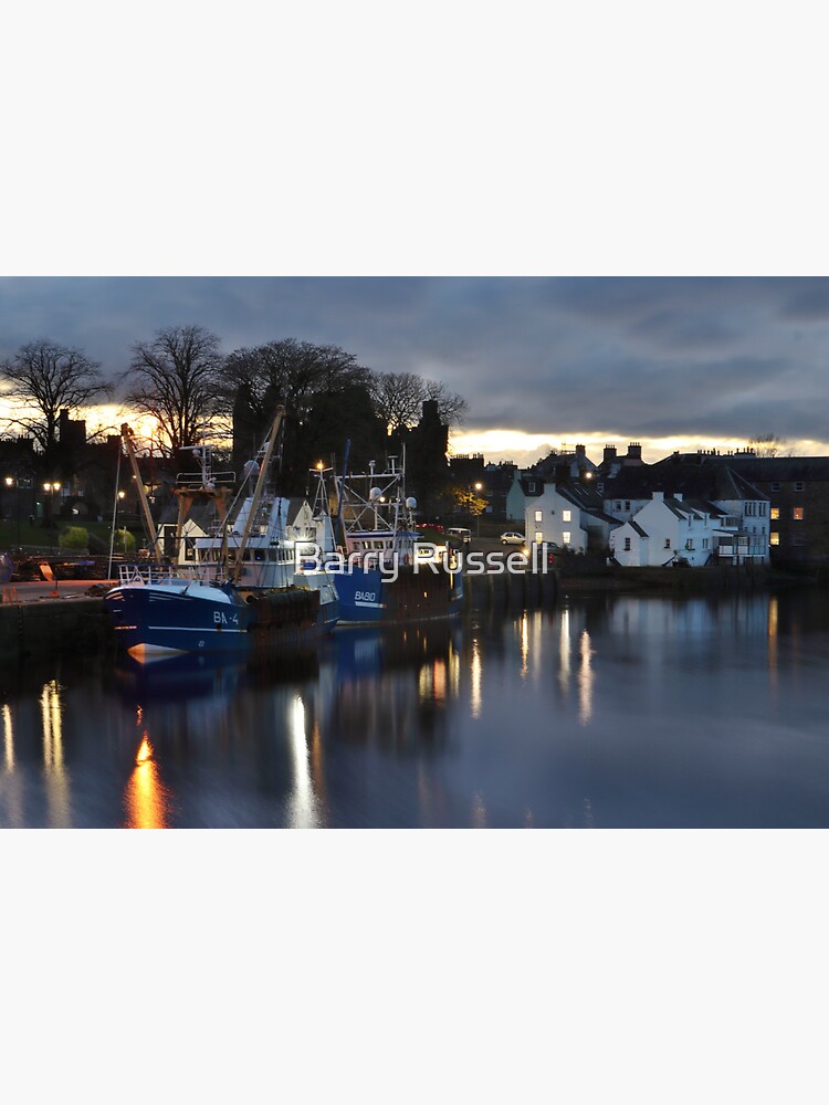 "Kirkcudbright Harbour Nov 2022" Sticker for Sale by BarryRussell
