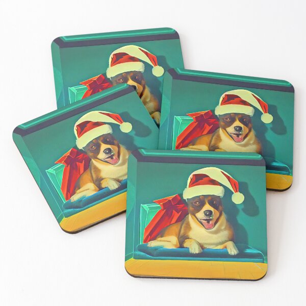 Item preview, CHRISTMAS DOGS  designed and sold by Arthoughts.