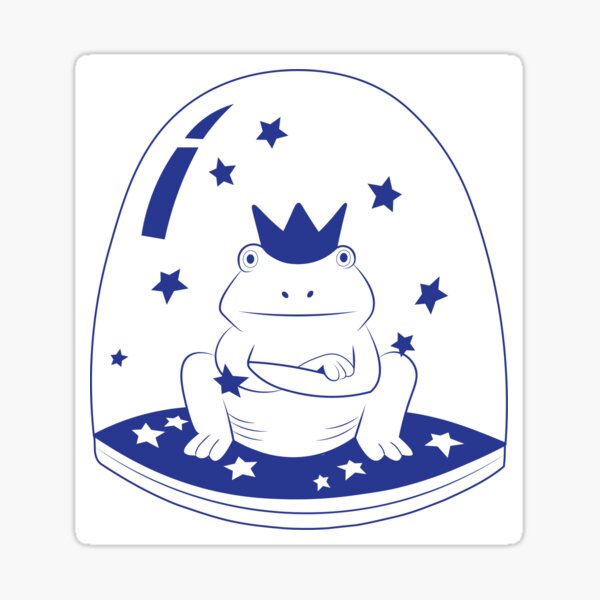 "young royals frog snow globe (bc i can't have the actual snow globe