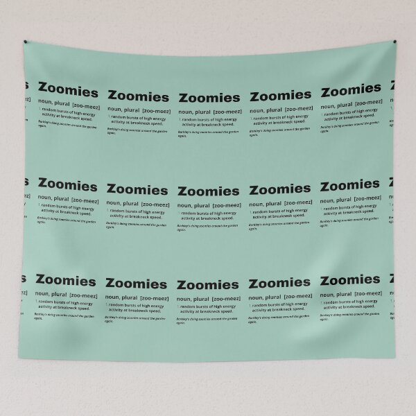 Item preview, Defining dogs -zoomies  designed and sold by kookycomet.