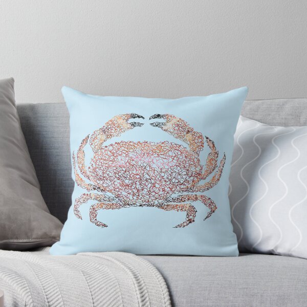 Item preview, Styled Crab with Lines designed and sold by missmann.