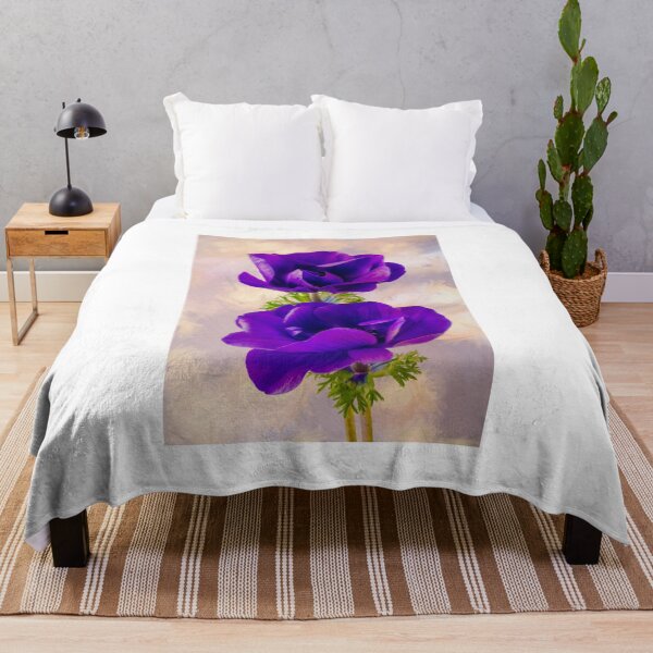 Item preview, Textured Blue Anemone designed and sold by Garry Gay.