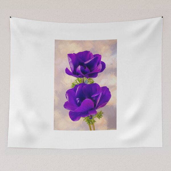Item preview, Textured Blue Anemone designed and sold by Garry Gay.