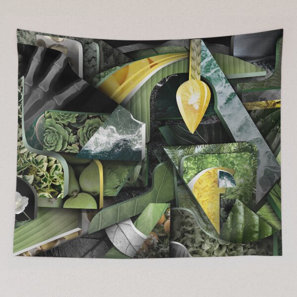 Item preview, Gestalt Nature Collage designed and sold by SethMakesArt.
