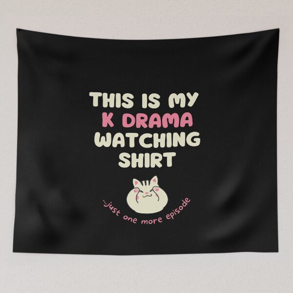 Item preview, This is my kdrama watching shirt kawaii korean drama fan designed and sold by ibeargifts.