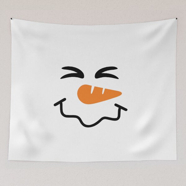 Item preview, Frosty The Snowman Face designed and sold by Designhub14.