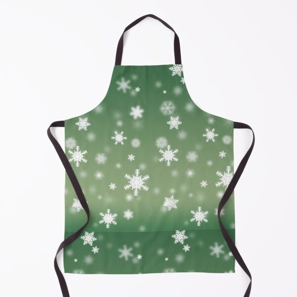 Item preview, Green Snowing Flakes  designed and sold by Mseabro.