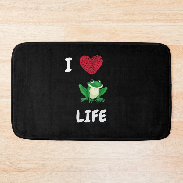 Item preview, I love frog life-love frog-froggo designed and sold by ZoesAttic.