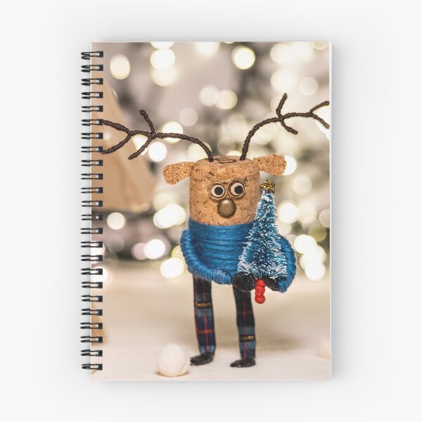 Item preview, Postcrossing Christmas Card Let it snow Handmade Reindeer Winter Wonderland Winter scene Christmas Scene Festive xmas tree designed and sold by cutestamps.