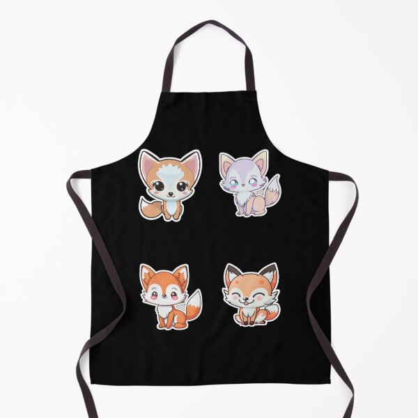 Item preview, Cute Fox Sticker Pack designed and sold by MidJourneymen.