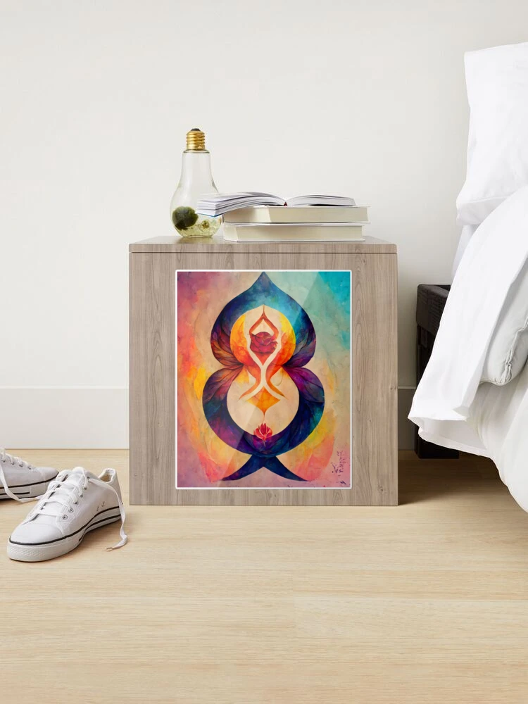 Symbol of Infinite Sacred Feminine - spiritual art spiritual artwork  spirituality wellness well-being divine feminine yoni Sticker by  LvSoulCreations