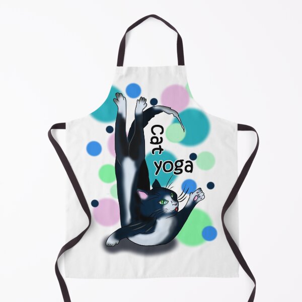Item preview, cat yoga with dots designed and sold by BeingNow.