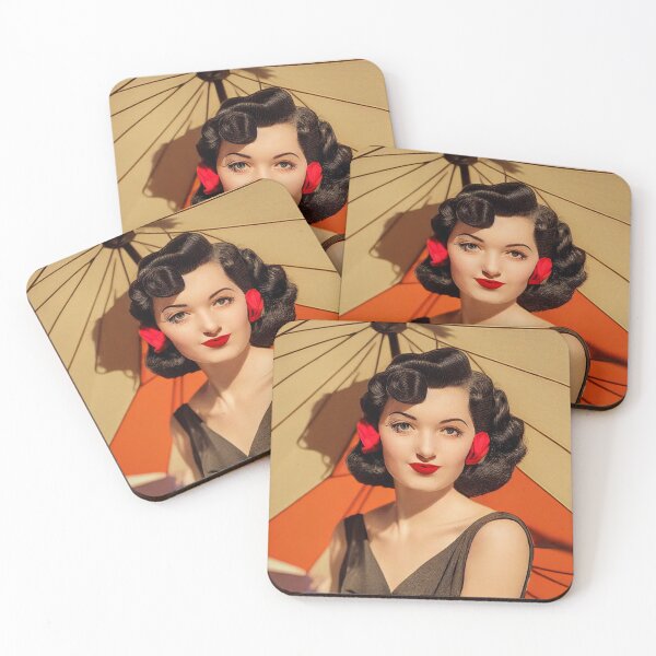 Item preview, Vintage 1940s style portrait designed and sold by alxndraai.