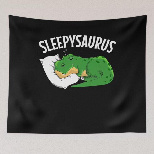 Item preview, Sleepysaurus Nightshirt Dinosaur pajamas designed and sold by Ibu83.