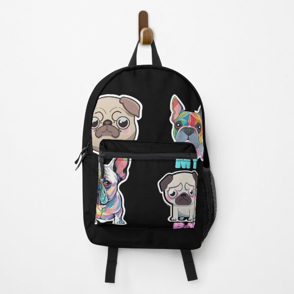 Item preview, Pug Sticker pack designed and sold by MidJourneymen.