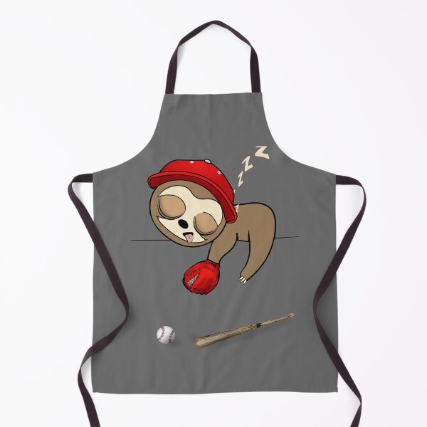 Item preview, Napping baseball sloth designed and sold by TipTopTapo.