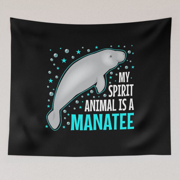 Item preview, my spirit animal is a manatee sea mammals designed and sold by Ibu83.