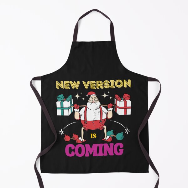 Item preview, New version is coming Christmas Resolution, Santa in the gym resolution designed and sold by dsignstore911.