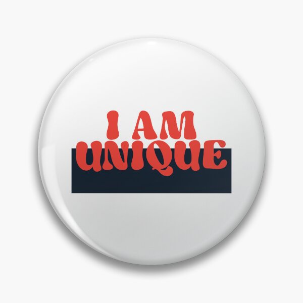 Item preview, Self Motivation - Positive Saying - Positive Affirmation- I am Unique designed and sold by typoinspired.