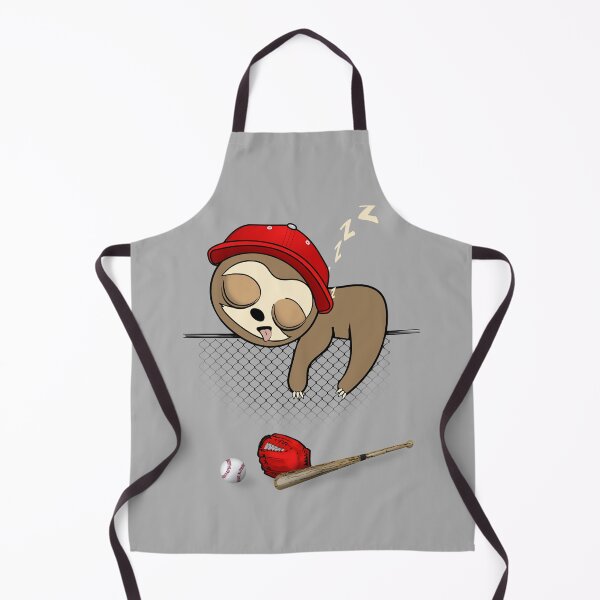 Item preview, Sleepy baseball sloth designed and sold by TipTopTapo.