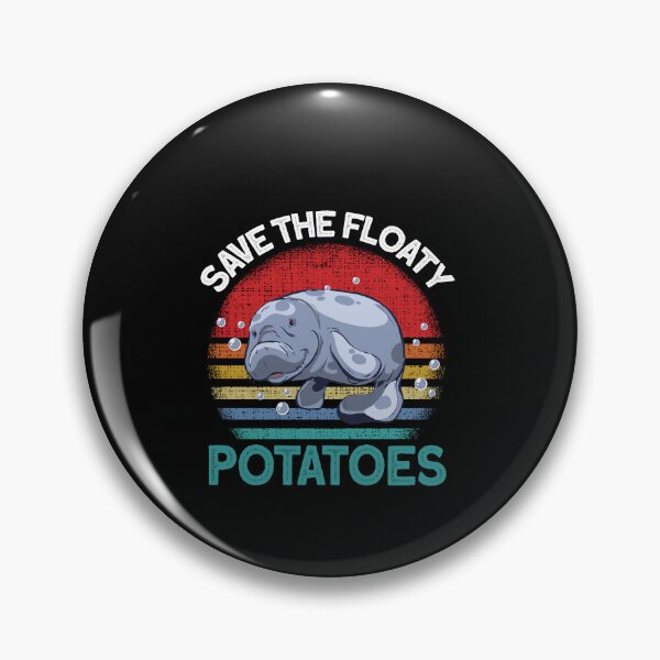Item preview, save the floaty potatos manatee sea mammals designed and sold by Ibu83.
